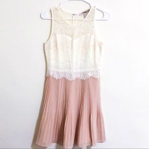 Summer Lace & Chiffon Dress